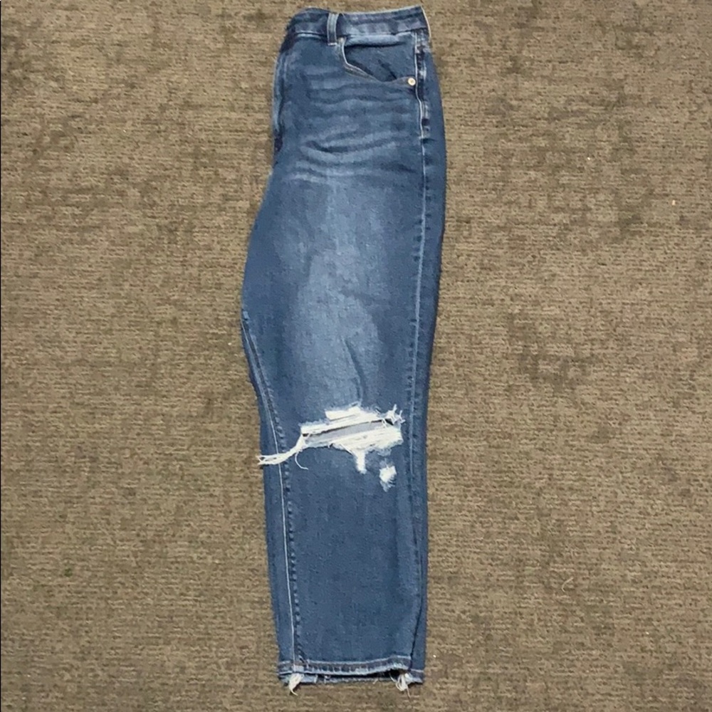 AE Curvy Stretch Mom Jeans